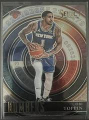 Obi Toppin #7 Basketball Cards 2020 Panini Select Numbers Prices