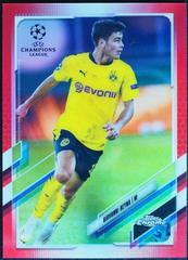 Giovanni Reyna [Red] #53 Soccer Cards 2020 Topps Chrome UEFA Champions League Prices