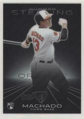 Manny Machado #10 Baseball Cards 2013 Bowman Sterling Prices