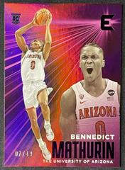 Bennedict Mathurin [Purple] #3 Basketball Cards 2022 Panini Chronicles Draft Picks Essentials Prices