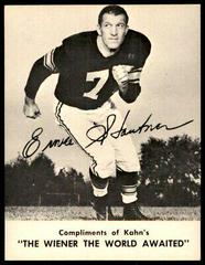 Ernie Stautner Football Cards 1962 Kahn's Wieners Prices