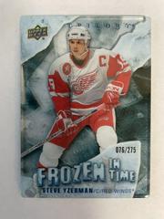 Steve Yzerman #FT-SY Hockey Cards 2022 Upper Deck Trilogy Frozen in Time Prices