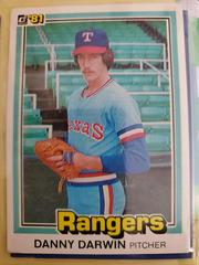 Danny Darwin #147 Baseball Cards 1981 Donruss Prices