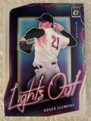Roger Clemens #LO13 Baseball Cards 2021 Panini Donruss Optic Lights Out Prices