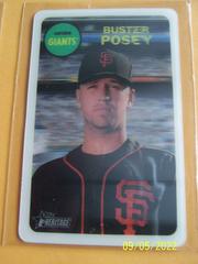 Buster Posey Baseball Cards 2017 Topps Heritage 1968 3D Prices