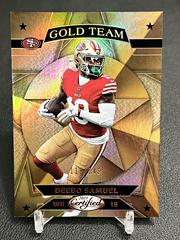 Deebo Samuel [Bronze] #GT-15 Football Cards 2023 Panini Certified Gold Team Prices