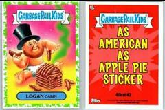 LOGAN Cabin [Green] #41b Garbage Pail Kids American As Apple Pie Prices
