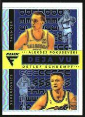 Aleksej Pokusevski, Detlef Schrempf #37 Basketball Cards 2020 Panini Flux Deja Vu Prices