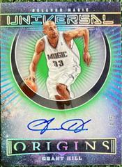 Grant Hill [Green] #UA-GHL Basketball Cards 2022 Panini Origins Universal Autographs Prices