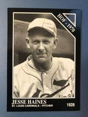 Jesse Haines #43 Baseball Cards 1991 Conlon Collection Prices