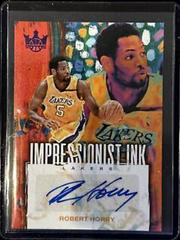 Robert Horry [Violet] #5 Basketball Cards 2023 Panini Court Kings Impressionist Ink Prices