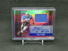 Billy Sims #IJ-BS Football Cards 2021 Panini Illusions Immortalized Jersey Autographs Prices
