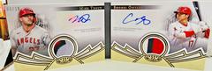 Shohei Ohtani, Mike Trout Baseball Cards 2023 Topps Tier One Dual Autograph Relic Book Prices