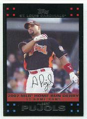 Albert Pujols #UH289 Baseball Cards 2007 Topps Update & Highlights Prices