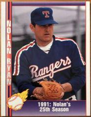 1991: Nolan's 25th [Season] #76 Baseball Cards 1991 Pacific Nolan Ryan Prices