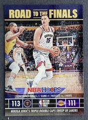 Nikola Jokic #1 Basketball Cards 2023 Panini Hoops Road to the Finals Conference Prices