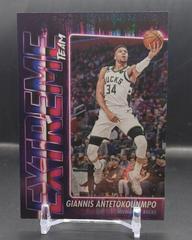 Giannis Antetokounmpo #9 Basketball Cards 2023 Panini Hoops Extreme Team Prices