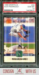 Alex Rodriguez #20 Baseball Cards 1996 Sportflix Prices