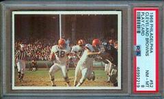 Cleveland Browns [Play Card] #52 Football Cards 1966 Philadelphia Prices