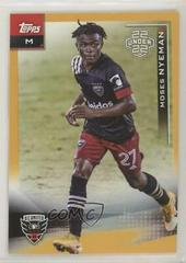 Moses Nyeman [Gold] Soccer Cards 2021 Topps MLS Prices