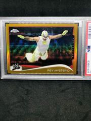 Rey Mysterio [Gold] #39 Wrestling Cards 2014 Topps Chrome WWE Prices