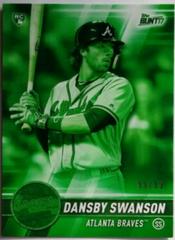 Dansby Swanson [Green] Baseball Cards 2017 Topps Bunt Prices
