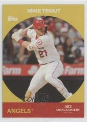 Mike Trout #4 Baseball Cards 2022 Topps 582 Montgomery Club Set 5 Prices