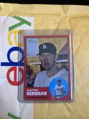 Clayton Kershaw [Target Red Border] Baseball Cards 2012 Topps Heritage Prices