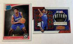 Shai Gilgeous Alexander #11 Basketball Cards 2018 Panini Contenders Optic Lottery Ticket Prices