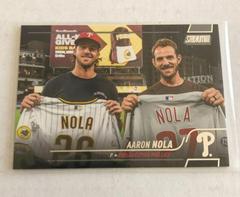 Aaron Nola #284 Baseball Cards 2022 Stadium Club Prices