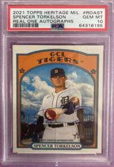 Spencer Torkelson [Auto] #ROA-ST Baseball Cards 2021 Topps Heritage Real One Autographs Prices