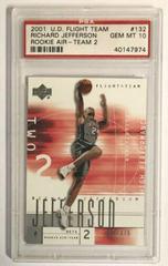 Richard Jefferson #132 Basketball Cards 2001 Upper Deck Flight Team Prices