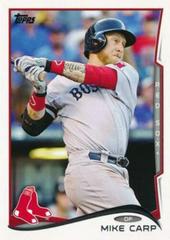 Mike Carp #11 Baseball Cards 2014 Topps Prices