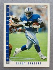 Barry Sanders Football Cards 1993 Panini Score Prices
