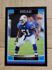 Takeo Spikes [Black] Football Cards 2006 Topps Prices