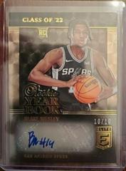 Blake Wesley #RYB-BWS Basketball Cards 2022 Panini Donruss Elite Rookie Yearbook Autographs Prices