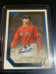Garrett Whitlock [Blue] Baseball Cards 2021 Topps Gallery Rookies Autographs Prices