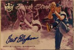 Bert Blyleven [Purple] #BS-BB Baseball Cards 2022 Panini Diamond Kings Brush Strokes Autograph Prices