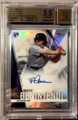 Andrew Benintendi Baseball Cards 2017 Topps Finest Autographs Prices