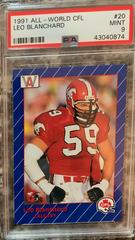 Leo Blanchard Football Cards 1991 All World CFL Prices