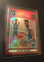 Jaylen Brown [Red] Basketball Cards 2016 Panini Donruss Optic Rookie Kings Prices