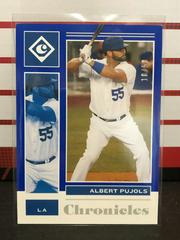 Albert Pujols [Blue] #6 Baseball Cards 2021 Panini Chronicles Prices