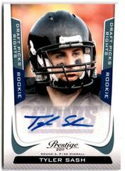 Tyler Sash [Draft Picks Rights Autograph] Football Cards 2011 Panini Prestige Prices