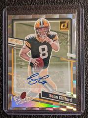 Sean Clifford [Autograph] #38 Football Cards 2023 Panini Donruss The Rookies Prices