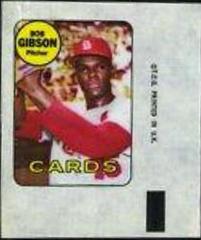 Bob Gibson Baseball Cards 1969 Topps Decals Prices