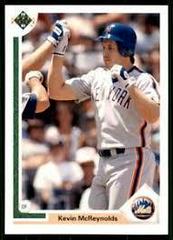 Kevin McReynolds Baseball Cards 1991 Upper Deck Prices