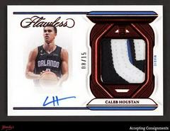 Caleb Houstan [Ruby] #22 Basketball Cards 2022 Panini Flawless Patch Autograph Prices