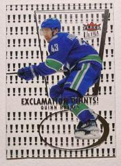 Quinn Hughes #EP-2 Hockey Cards 2021 Ultra Exclamation Points Prices