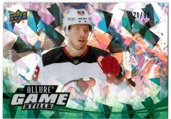 Jesper Bratt [Green] Hockey Cards 2022 Upper Deck Allure Game Stills Prices