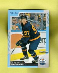 Connor McDavid [Blue Border] Hockey Cards 2020 O Pee Chee Prices